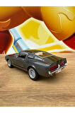 1967 Ford Shelby GT-500 Çek Bırak Lisanslı Diecast Model Araba Kapıları Açılır