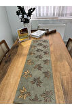 Desenli(Yaprak) Lazer Kesim Runner