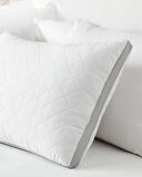 Madame Coco Klimalı Yastık - Beyaz/açık Gri - 50x70 Cm