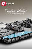 Sembo Block Leopard 2A7+ Ana Muharebe Tankı 898 Parça yapı Blokları Legoile uyumlu