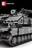 Sembo Block Leopard 2A7+ Ana Muharebe Tankı 898 Parça yapı Blokları Legoile uyumlu