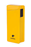 Tek Torch Pürmüz Sarı Metal Puro Çakmağı