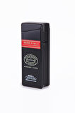 Tek Torch Pürmüz Partagas Serie P No:2 Özel Üretim Siyah Metal Puro Çakmağı