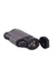 3 Torch Pürmüz Gunmetal-Siyah Metal Puro Çakmağı