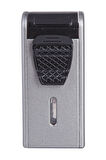 Çift Torch Pürmüz Gunmetal Metal Puro Çakmağı