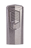 3 Torch Pürmüz Fırçalı Gümüş Metal Puro Çakmağı