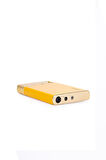 Tek Torch Pürmüz Sarı-Gold Metal Puro Çakmağı