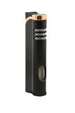 Tek Torch Pürmüz Siyah Metal Puro Çakmağı