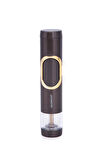 Tek Torch Pürmüz Gunmetal-Gümüş Metal Puro Çakmağı