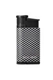 Evo Tek Torch Pürmüz Gümüş Karbonfiber Puro Çakmağı