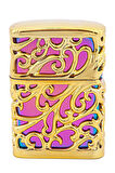 Tek Torch Pürmüz Gold İşlemeli Puro Çakmağı