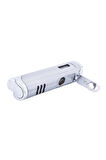 Tek Torch Pürmüz Gümüş Puro Çakmağı