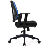 Savona Mavi Fileli Pls Ofis Çalışma Koltuğu