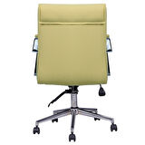 Anfibi Yellow Kumaş Ofis Çalışma Koltuğu