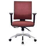 Riva Bordo Deri Ofis Çalışma Koltuğu