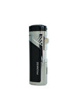 Dört Torch Pürmüz Siyah-Gümüş Puro Çakmağı
