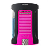 Daytona Tek Torch Metalik Pembe-Siyah Puro Çakmağı
