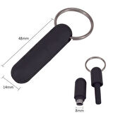 Siyah 8mm Punch Puro Delici