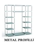 beyazpazar METAL PROFİLLİ ÇYR BEJ FRENK