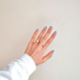 Çelik Yüzük Altın Kaplama 5mm İşlemesiz Düz Alyans YZK-201