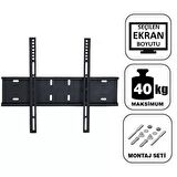 Achill 55'' – 65'' - 140 – 165 Ekran Sabit Tv Askı Aparatı - Vida Seti - Su Terazisi Hediye
