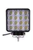 Off Road Sis Farı, 16 Led Kare Çalışma Lambası 1 Adet 12-24v, 48w