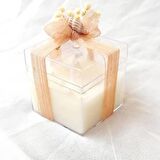 Hediyelik İnci Detaylı Mum Nikah, Nişan, Söz( Paket 24 Adet)