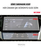 Peugeot 308 GT Line 2022-2024 Navigasyon ve Multimedya Uyumlu Mat Ekran Koruyucu