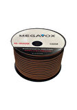 Megavox Mr-18gauge Profesyonel Oto Anfi Hoparlör Kablosu 100 MT