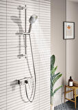Artema Root Square A42761 Duş Bataryası, Krom