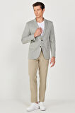 Altınyıldız Classics Normal Bel Dar Paça Slim Fit Bej Erkek Pantolon 4A0123200097