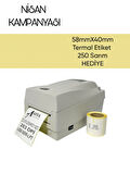Argox Os-214 Plus 203 Dpi Termal Transfer Barkod Yazıcı