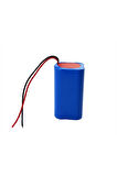 14.8v 2600mAH Li-ion PCBli 4x18650 Şarjlı Küp Pil