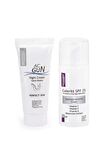 Dermoskin Acgun Gece Kremi + Celeritt Spf 25 Düzensiz Ciltler Için Bakım Set