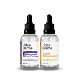 İdea Derma Niacinamide ve Arbutin Aydınlatıcı Cilt Bakım Seti