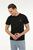 A101497371 101497371 M-Ct102 Bsc C Nk T-Sh 4Fx Lumberjack Erkek T-shirt Siyah