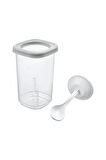 6 lı  Kendinden Kaşıklı Tuzluk & Baharatlık Seti 350 ml.