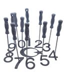 Küçükbaş Damga Seti Ay Yıldızlı 12 Cm