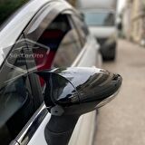 Ford Fiesta 2008-2017 Batman Yarasa Ayna Kapağı Piano Black ABS Plastik