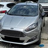 Ford Fiesta 2008-2017 Batman Yarasa Ayna Kapağı Piano Black ABS Plastik