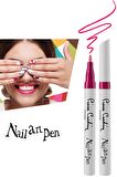 Pierre Cardin Nail Art Pen Tırnak Kalemi - Dark Pink