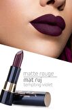 Pierre Cardin Matte Rouge Mat Ruj - Tempting Violet