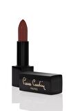 Pierre Cardin Retro Matte Lipstick  - Brown Red - 156