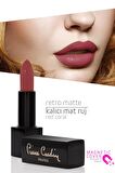 Pierre Cardin Retro Matte Lipstick  - Red Coral - 149