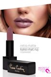 Pierre Cardin Retro Matte Lipstick  - Rosewood - 137
