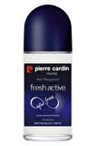 Pierre Cardin Roll-on Kadın Deodorant Ter Kokusu Önleyici Leke Bırakmayan 48 Saat Anti-perspirant Koruma -Fresh Active - Aktif Ferahlık - 50 ml