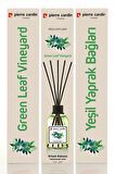 Pierre Cardin Reed Diffuser 110 ml -  Green Leaf Vineyard – Yeşil Yaprak Bağları Oda Kokusu