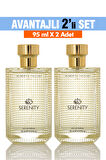 2'Li Set  Alberto Taccini SERENITY Kadın Parfümü - 95 ml