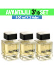 3'Lü Set Alberto Taccini SHADOWS Erkek Parfümü - 100 ml