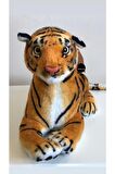 Sesli Kükreyen Kaplan Peluş 40 Cm